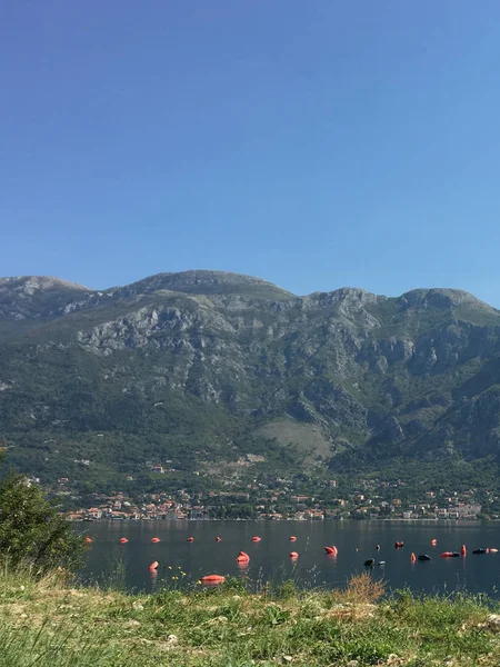 Montenegro Città Del Kotor Nel Mediterraneo — Foto Stock
