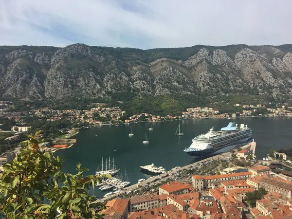 Montenegro Ciudad Kotor Mar Mediterráneo —  Fotos de Stock