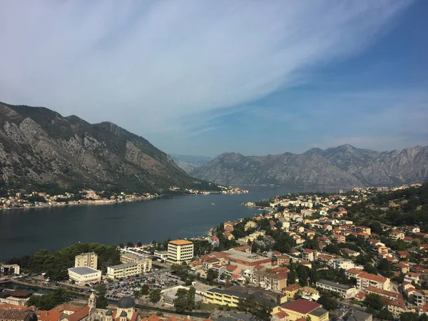 Czarnogóra Miasto Kotor Morzu Śródziemnym — Zdjęcie stockowe