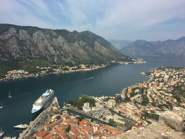 Montenegro Ciudad Kotor Mar Mediterráneo —  Fotos de Stock