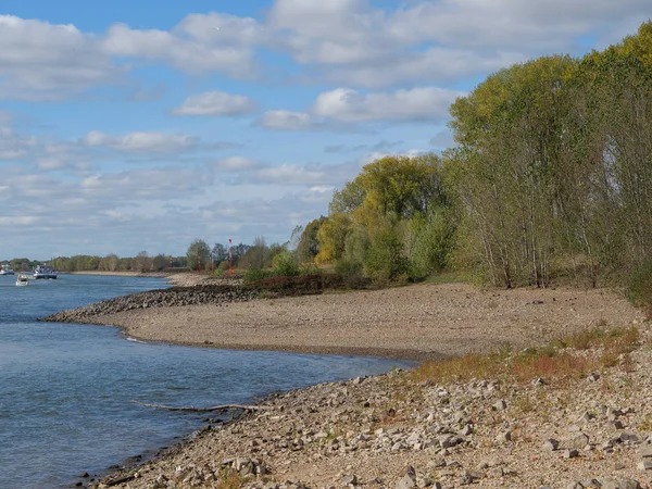 Rivier Rijn Duitsland — Stockfoto