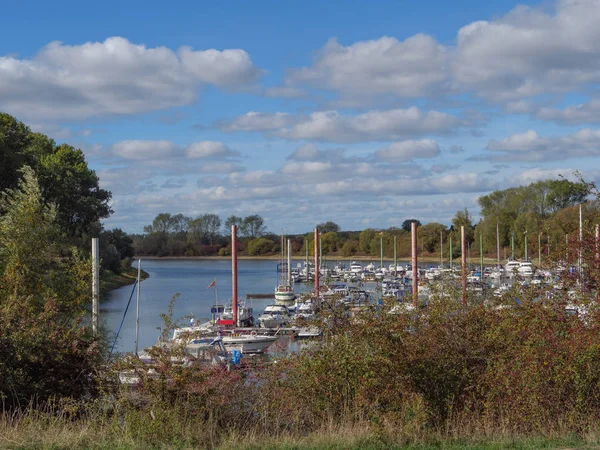 Floden Rhen Tyskland — Stockfoto