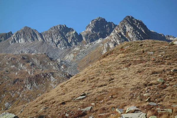 Wandern Den Schweizer Alpen — Stockfoto