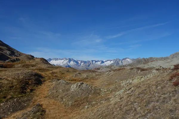 Wędrówki Szwajcarskich Alpach — Zdjęcie stockowe