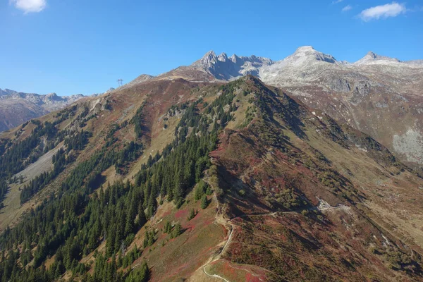 Caminhadas Nos Alpes Suíços — Fotografia de Stock