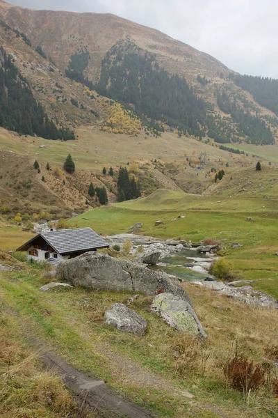 Wędrówki Szwajcarskich Alpach — Zdjęcie stockowe