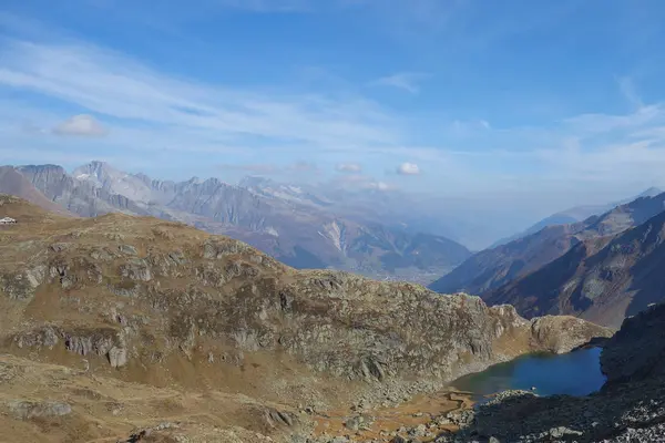 Wędrówki Szwajcarskich Alpach — Zdjęcie stockowe