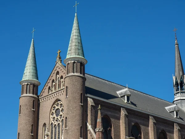 Den Vackra Staden Alkmaar Nederländerna — Stockfoto