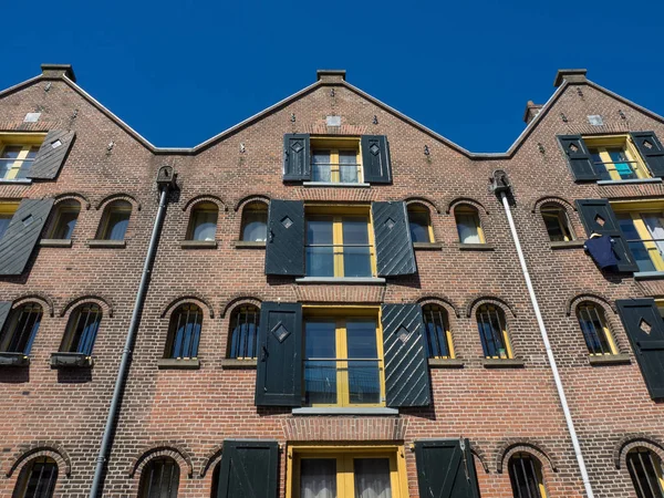 Bela Cidade Alkmaar Nas Terras Baixas — Fotografia de Stock