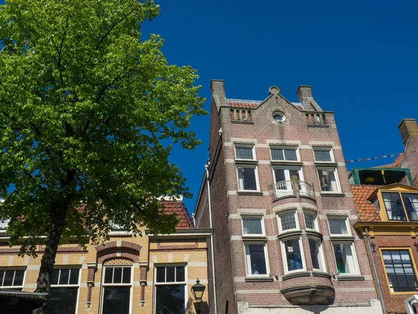 Bella Città Alkmaar Nei Paesi Bassi — Foto Stock