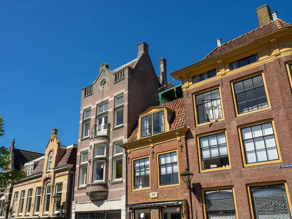 Красиві Місті Alkmaar Нідерландах — стокове фото
