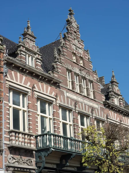 Bela Cidade Haarlem Nas Terras Baixas — Fotografia de Stock