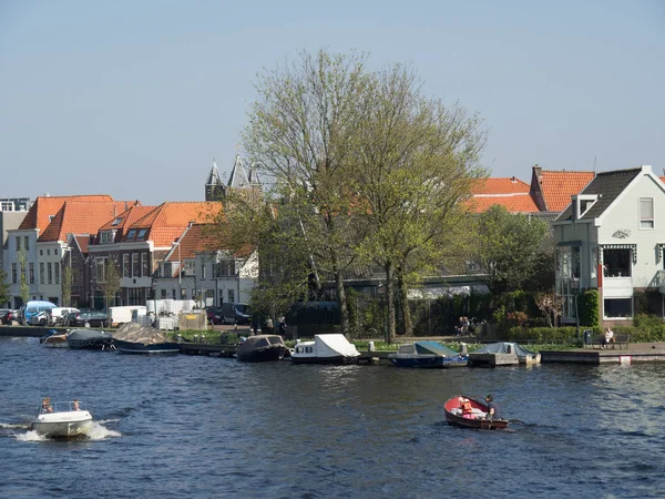 Belle Ville Haarlem Aux Pays Bas — Photo