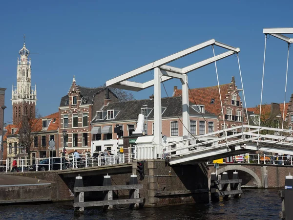 Bella Città Haarlem Nei Paesi Bassi — Foto Stock