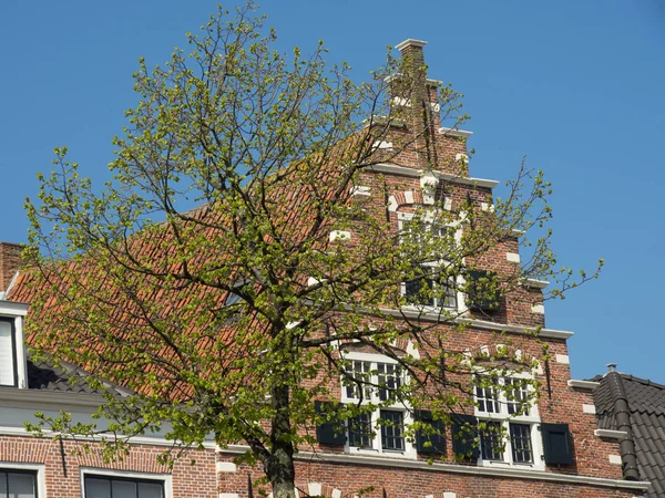 Bela Cidade Haarlem Nas Terras Baixas — Fotografia de Stock