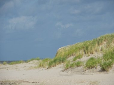 Kuzey denizindeki Alman Spiekeroog adası.