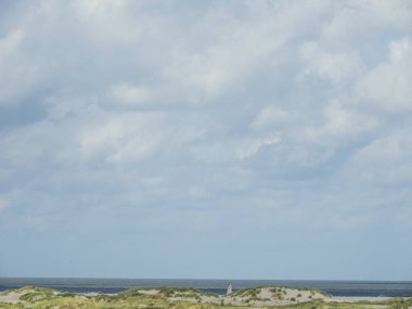 Kuzey denizindeki Alman Spiekeroog adası.