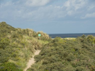 Kuzey denizindeki Alman Spiekeroog adası.