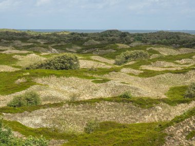 Kuzey denizindeki Alman Spiekeroog adası.