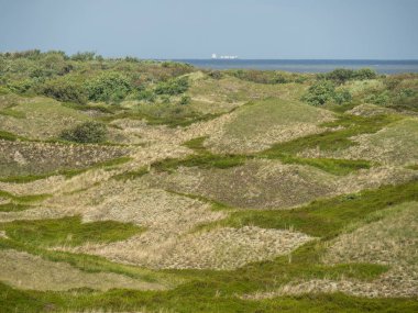 Kuzey denizindeki Alman Spiekeroog adası.