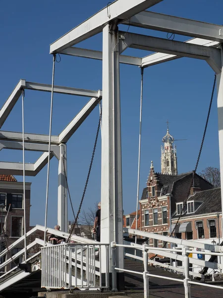 Hermosa Ciudad Haarlem Los Países Bajos — Foto de Stock