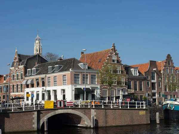 Bela Cidade Haarlem Nas Terras Baixas — Fotografia de Stock