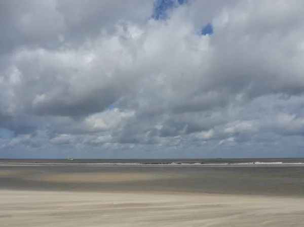 Die Deutsche Insel Spiekeroog — Stockfoto