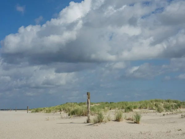 Die Deutsche Insel Spiekeroog Der Nordsee — Stockfoto