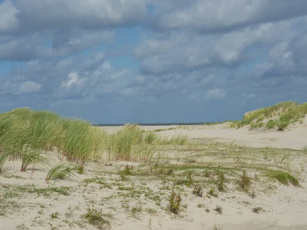 Île Allemande Spiekeroog Dans Mer Nord — Photo