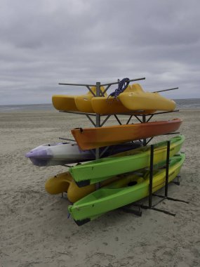 Almanya Baltrum beach