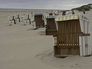 Almanya Baltrum beach