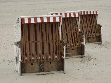 Almanya Baltrum beach