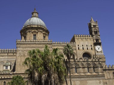 Palermo Sicilya Adası'İtalya