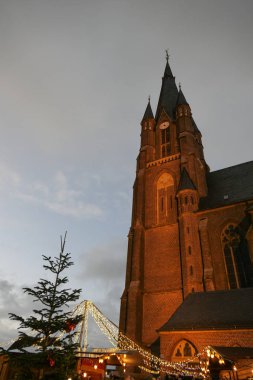 Alman muensterland 'inde Noel zamanı