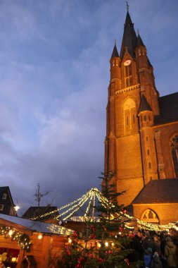 Alman muensterland 'inde Noel zamanı