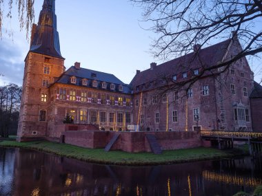 Alman muensterland 'inde Noel zamanı