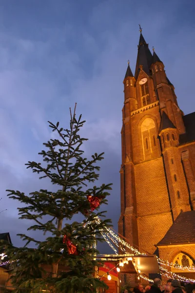 Weihnachtszeit Münsterland — Stockfoto