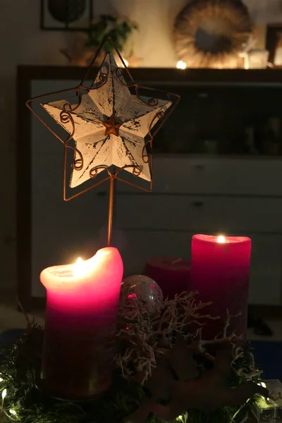 Kersttijd Het Duitse Muensterland — Stockfoto