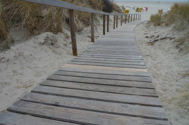 Alman Kuzey Sahili 'nde yaz mevsimi