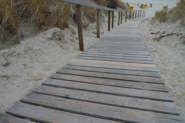 Alman Kuzey Sahili 'nde yaz mevsimi