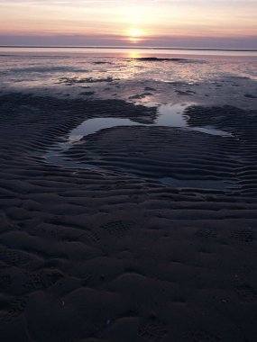 Alman Kuzey Sahili 'nde yaz mevsimi