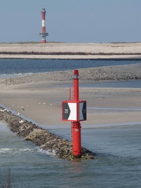 Alman Kuzey Sahili 'nde yaz mevsimi