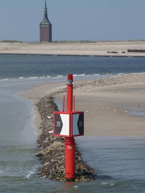 Alman Kuzey Sahili 'nde yaz mevsimi