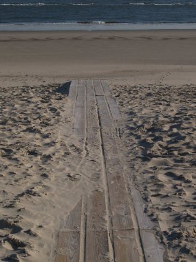 Alman Kuzey Sahili 'nde yaz mevsimi