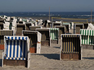 Alman Kuzey Sahili 'nde yaz mevsimi