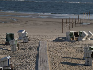 Alman Kuzey Sahili 'nde yaz mevsimi