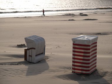 Alman Kuzey Sahili 'nde yaz mevsimi