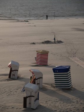 Alman Kuzey Sahili 'nde yaz mevsimi