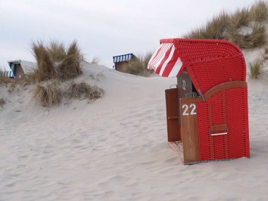 Alman Kuzey Sahili 'nde yaz mevsimi