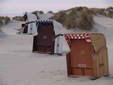 Alman Kuzey Sahili 'nde yaz mevsimi